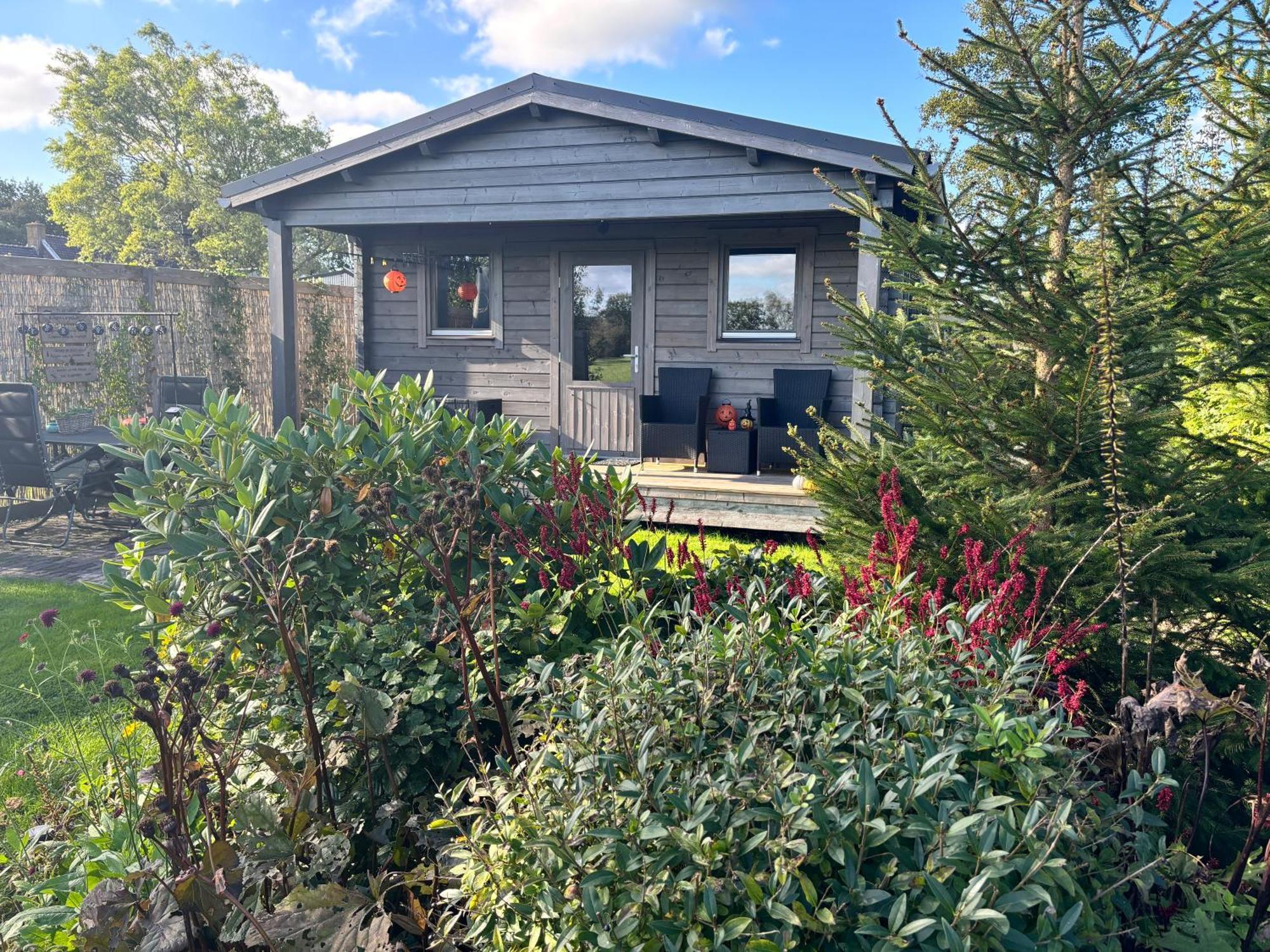 Chalet In Het Groen Met Airco Drachtstercompagnie Kültér fotó