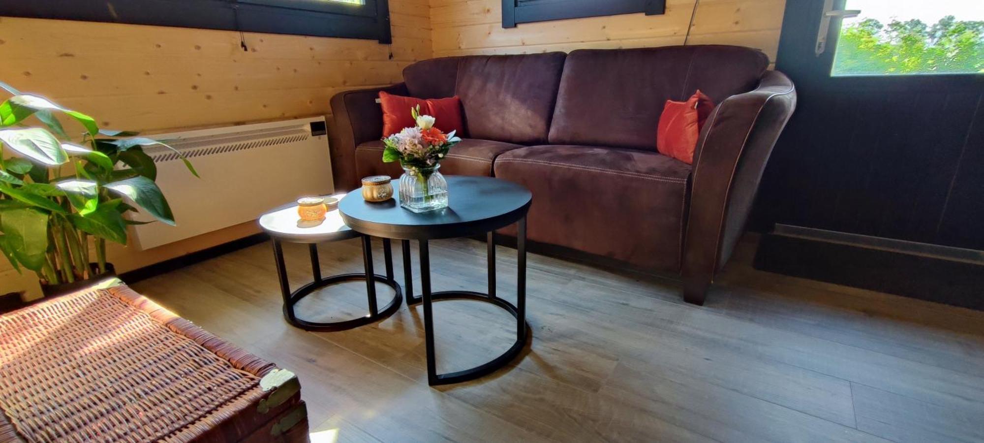 Chalet In Het Groen Met Airco Drachtstercompagnie Kültér fotó