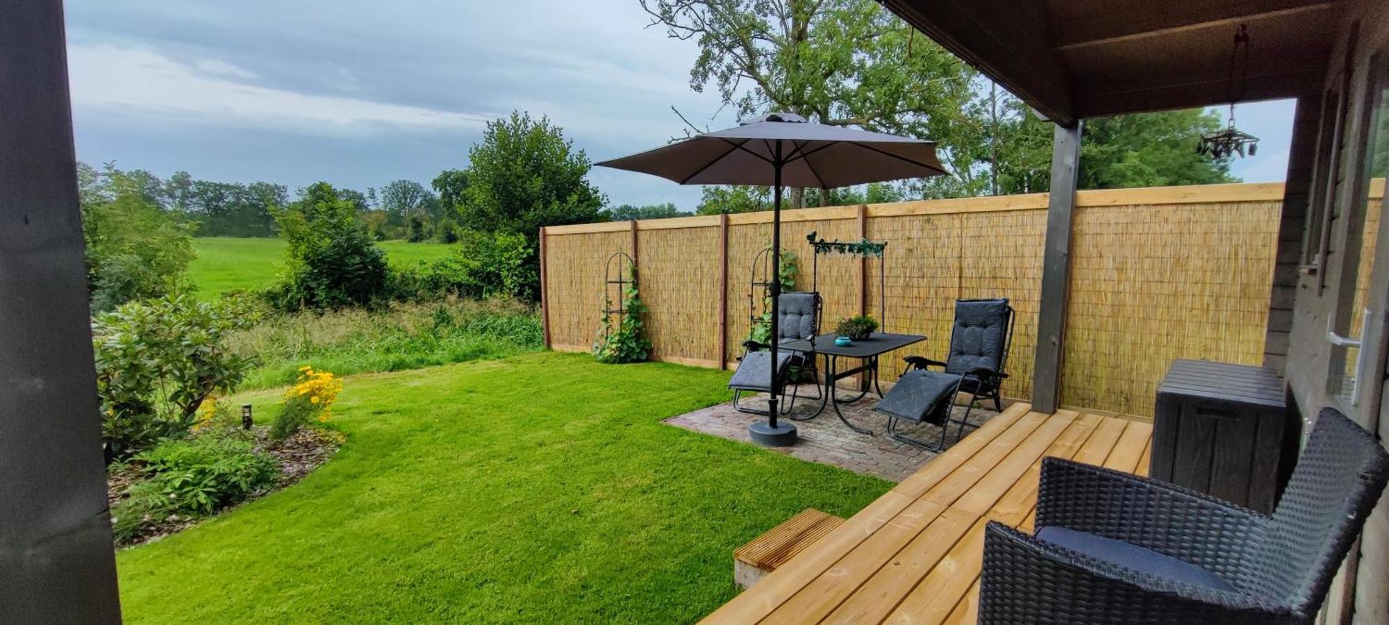 Chalet In Het Groen Met Airco Drachtstercompagnie Kültér fotó