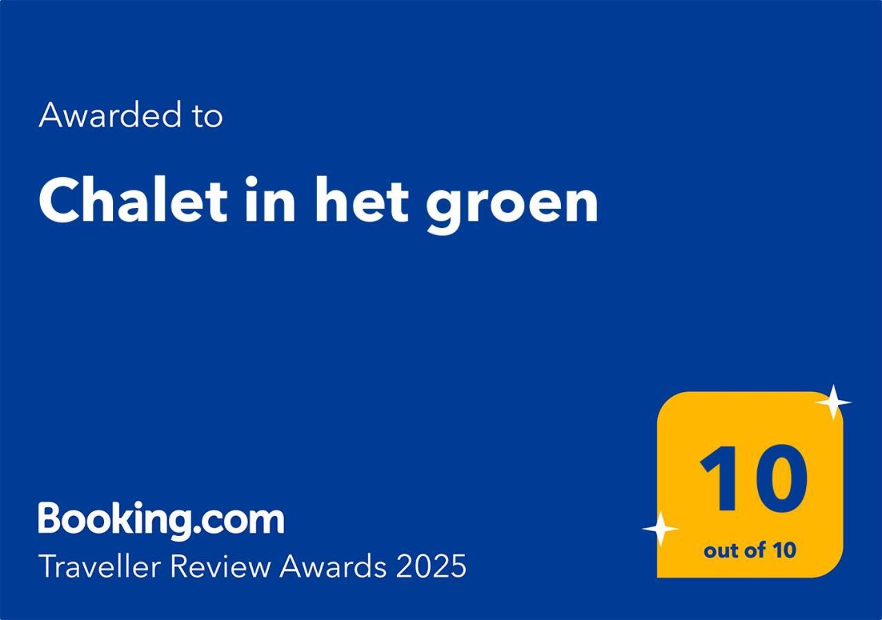 Chalet In Het Groen Met Airco Drachtstercompagnie Kültér fotó
